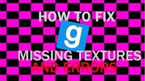 GMOD TEXTURE FIX! | EASY [2020]