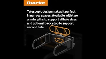 The NEW Quadrogrip TS: Professional bale handling from Quicke!