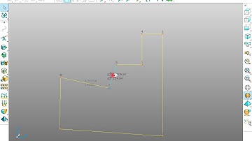 PowerShape 2015 Tutorial # 91 Edit Curve in 3D 2D and with Dimension
