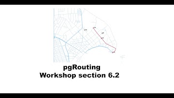 pgRouting: Video of Workshop section 6.2 : GCI