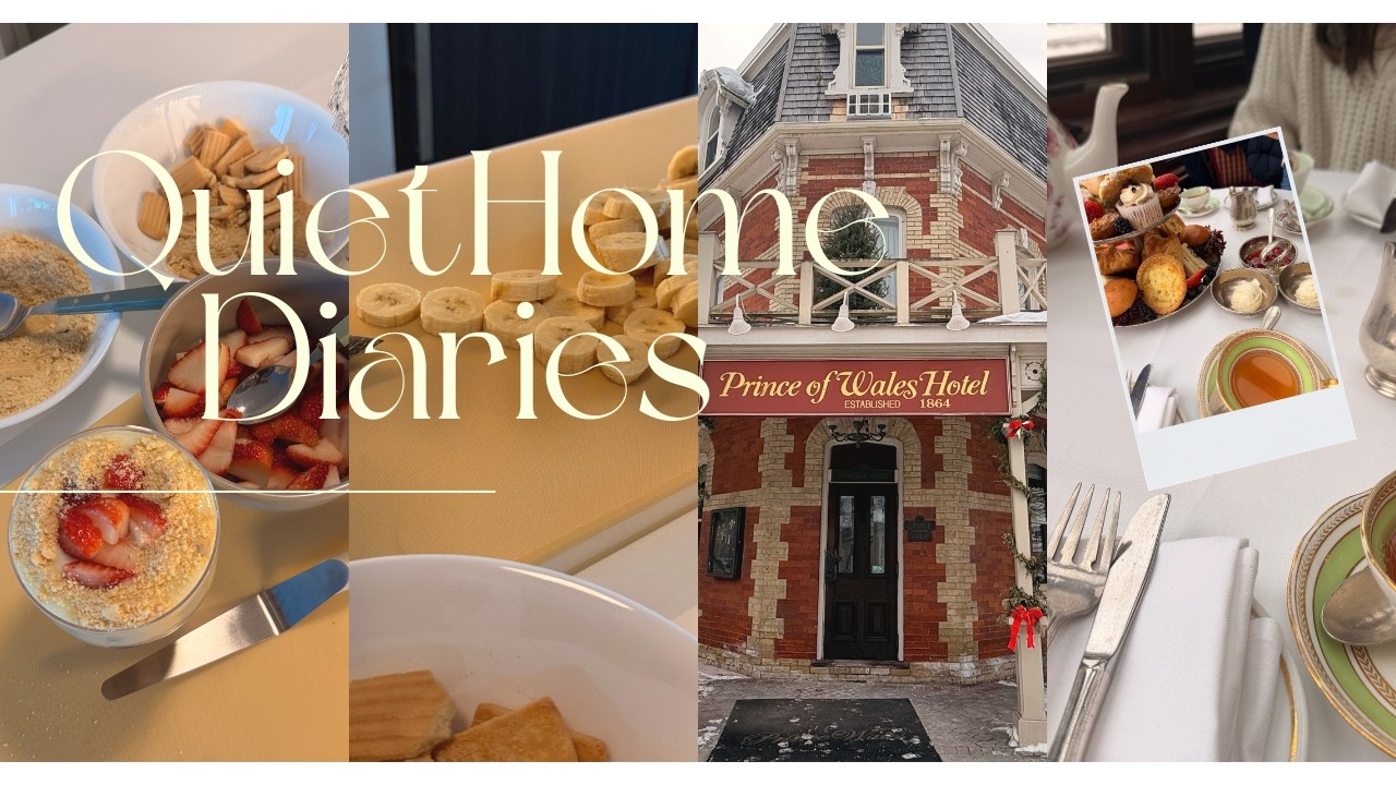 A Galentine's weekend with my girls | tea time, frozen falls & cooking at home | quiet home diaries