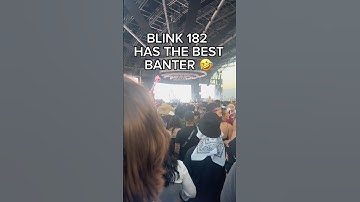 Who knew Blink 182 was also a comedy act? 😂 #blink182 #shorts #coachella