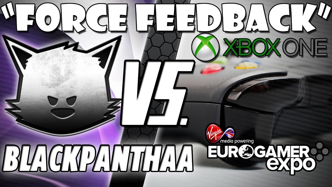 BlackPanthaa Vs. Xbox One - Forza 5 Force Feedback / Impulse Triggers (EGX)