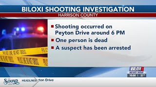 Police: 1 in custody after shooting in Biloxi leaves 1 dead