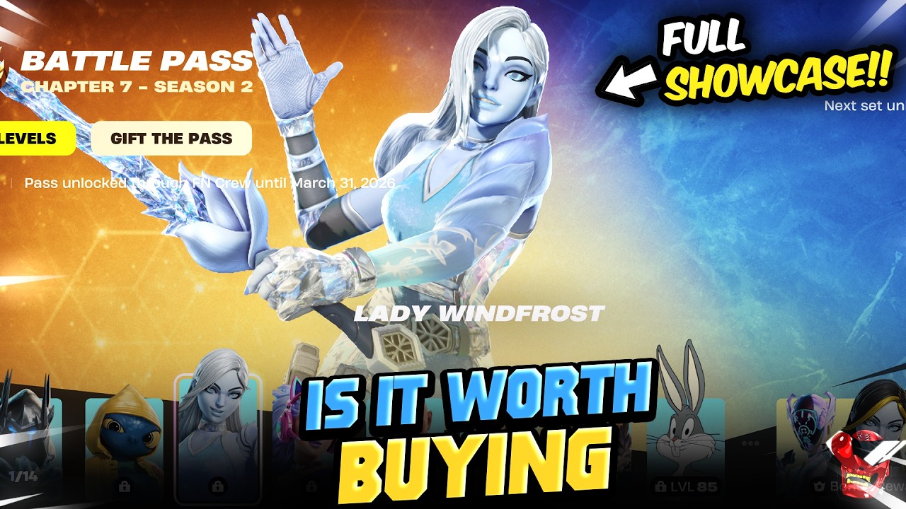 Is the BATTLE PASS WORTH BUYING? | Chapter 7 Season 2 Fortnite Full ...