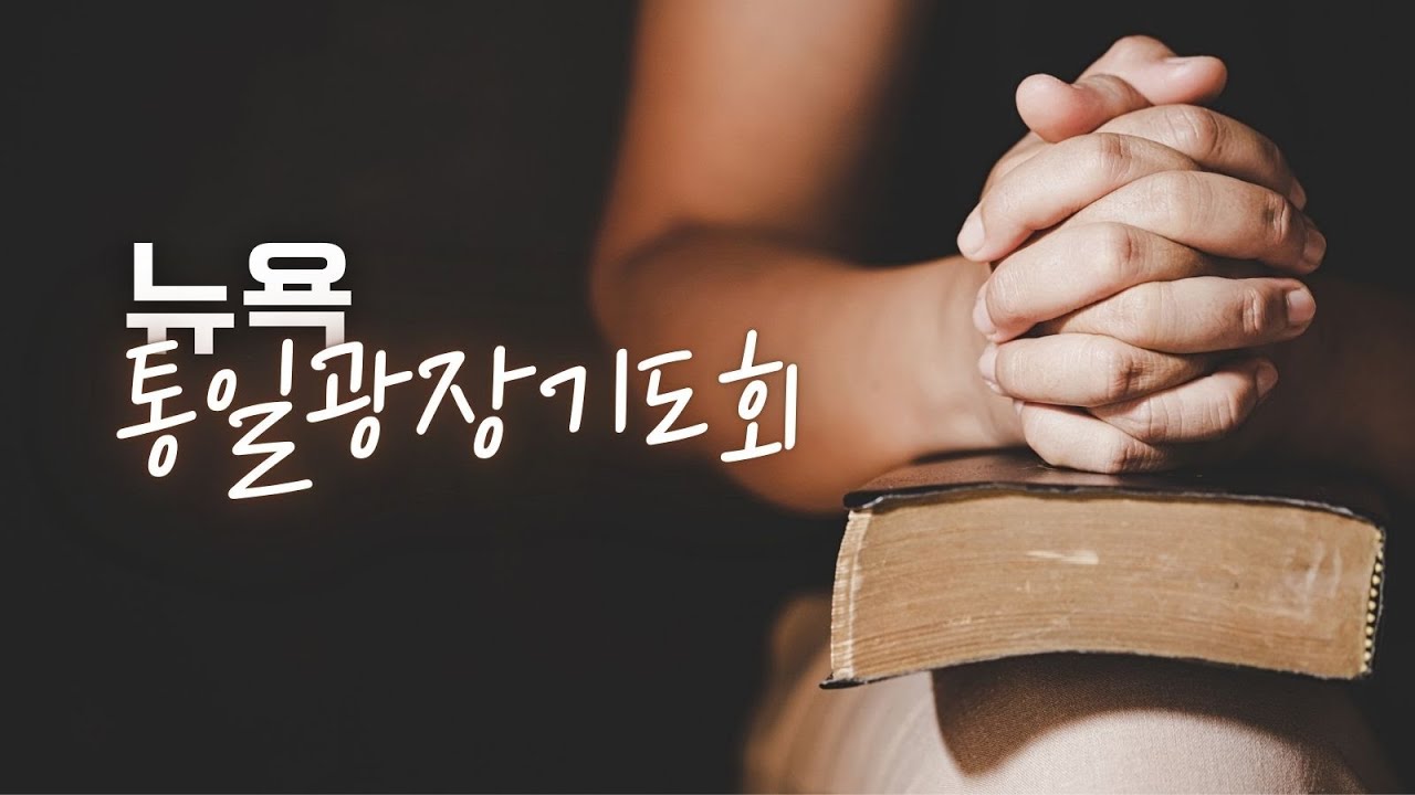 뉴욕 통일 광장 기도회 (40차)  제임스 이 목사 (SaGA 복음통일아카데미 부학장)