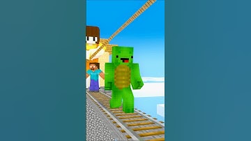 Herobrine & Mikey Play Squid Game Jump Rope!  - Minecraft Animation #minecraft