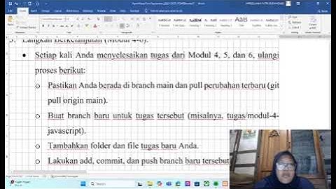 Tugas Praktikum Modul 7 (Git dan GitHub) Pemrograman Web 