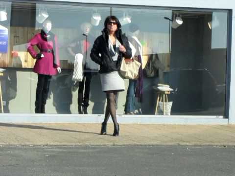 Transvestite Crossdresser Waiting At The Clothing Store Youtube