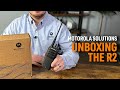 Unboxing the new motorola r2 twoway radio whats in the box