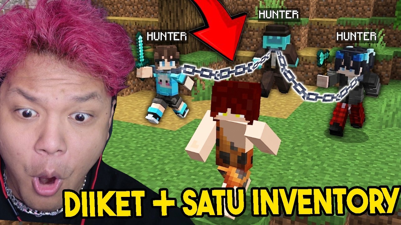 Gw ADAIN MANHUNT TAPI YANG NGEJAR DI IKET!! + INVENTORY DAN HEALTH BARENG!! ...(NGAKAK AWOKAWK)