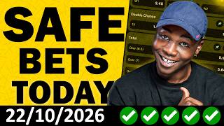 FOOTBALL PREDICTIONS TODAY 22/10/2026 SOCCER PREDICTIONS TODAY | BETTING TIPS, #footballpredictions