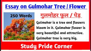 Essay on Gulmohar | Essay on Gulmohar in English | Essay on Gulmohar Tree | Essay on Gulmohar Flower