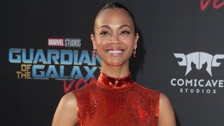 EXCLUSIVE: Zoe Saldana on Having More Kids: 'Three's Enough!'