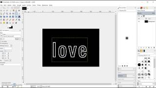 Super Glowy Rainbow Text Effect Tutorial (GIMP)