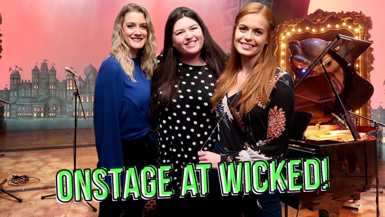 ONSTAGE at WICKED London! 💚 Rukaya Cesar