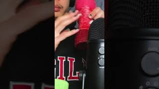 ASMR Fast & Aggressive Scratching Candle #shorts