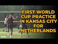 WATCH: Netherlands holds first World Cup practice at Kansas City Current facility