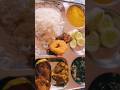 Authentic Odia Lunch Thali😋😱 #Shorts #food #recipe #cook #youtubeshorts #yummy #AI