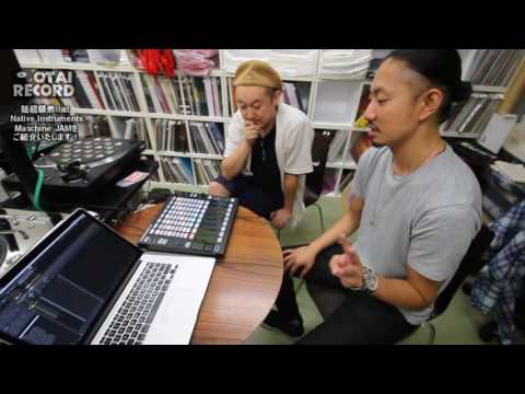 [2/7] A new device has finally arrived! We jammed with NI's "Maschine JAM"! (lol)