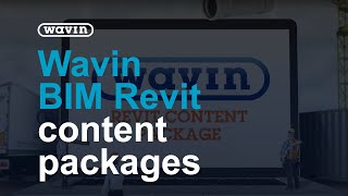 BIM Revit content packages | Wavin
