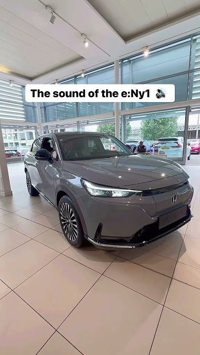 What does Honda’s electric SUV sound like?