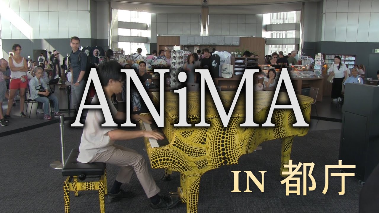 都庁で「ANiMA」弾いてきた【Deemo】ストリートピアノ