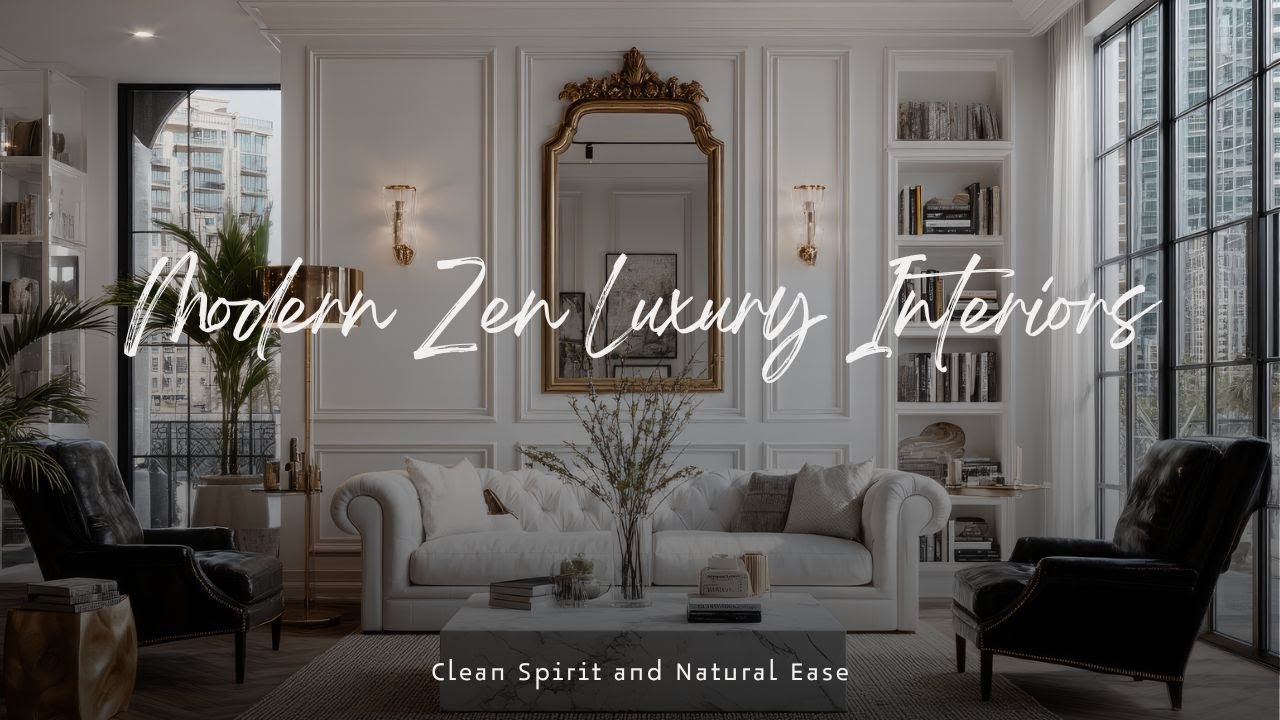 Modern Zen Luxury Interiors Design 2026 | Clean Spirit and Natural Ease