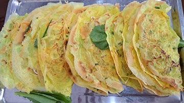 Bánh xèo củ hủ dừa đặc sản miền Tây //BA HÍ TV