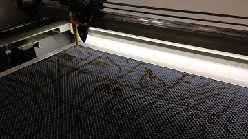 How to turn on and focus a Full Spectrum laser cutter