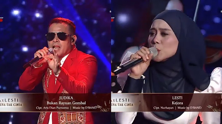 Lagu pertama pembuka sejarah Lesti (Kejora) Judika (Bukan rayuan gombal)