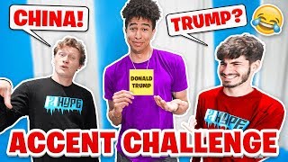 Funniest Accent Challenge Ever!  2HYPE House