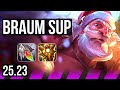 BRAUM & Ashe vs NAUTILUS & Kai'Sa (SUP) | 2/2/28 | EUW Challenger | 25.23