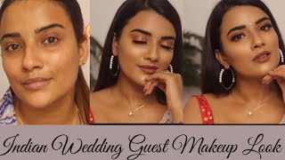 Step By Step INDIAN WEDDING GUEST Makeup Look | USING MY PERSONAL CURRENT FAVOURITE PRODUCTS screenshot 4