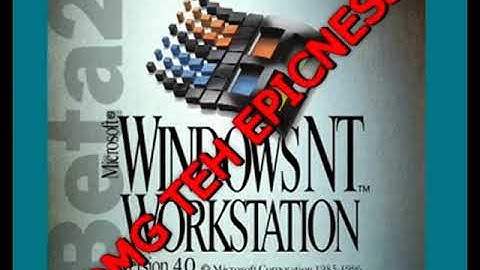 Window NT 4.0 Has A Sparta Remix