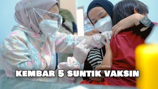 Kembar 5 di Suntik Auto Kaburr Semuaa | HDC Klinik Sedia Vaksin Influenza