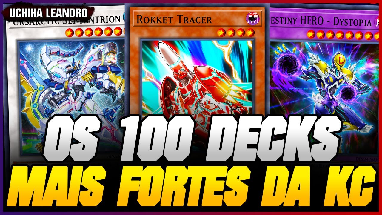 OS 100 MELHORES DECKS DA K.C! TEVE MUITO DECK SURPREENDENTE //YUGiOh! Duel Links YouTube