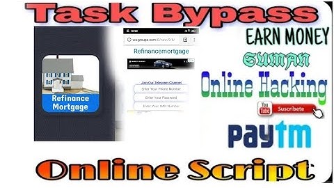 Refinance Mortgage app Hacked Scrpit