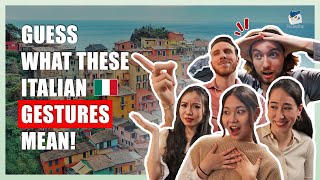 Can You Guess What These Italian Gestures Mean - Italian Gestures Challenge