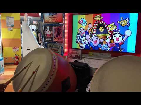 【ありがとう ピーアーク青井店】太鼓の達人 ブルーver. 〆ドレー2000 ローテーションフルコンボ