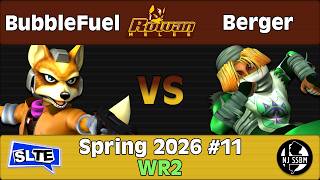 Rowan SSBM Spring 2026 #11: BubbleFuel (Fox) Vs. Berger (Sheik) - WQ