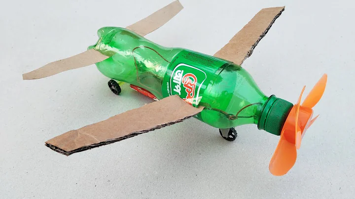 How To Make a airplanes from used bottles।  Making airplanes from bottles brings unexpected results