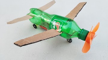 How To Make a airplanes from used bottles।  Making airplanes from bottles brings unexpected results