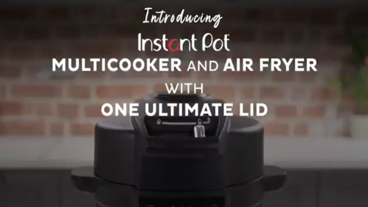 Instant Pot Duo Crisp 6.5-quart with Ultimate Lid Multi-Cooker and