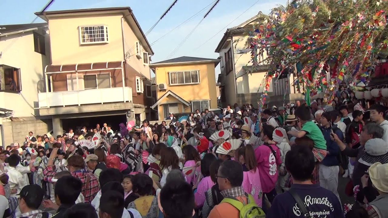 平成27年　岩屋　石屋神社　春祭り　片濱　だんじり