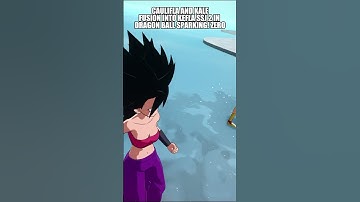 CAULIFLA AND KALE FUSION INTO KEFLA SSJ 2 IN DRAGON BALL SPARKING! ZERO