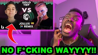 JOLLUX VS REMIX [REACTION] - Who Is This Kid???🔥