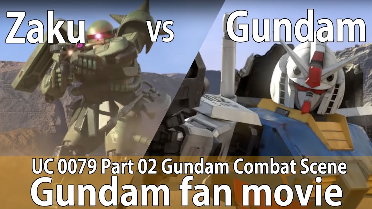 03 ジオン軍とガンダムの激しい地上戦！！ / Gundam vs Zeon – The