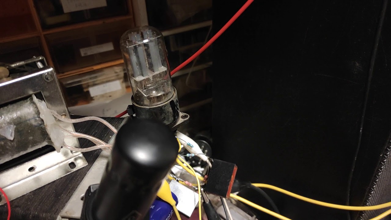 6H8C Double triode SE Tube Amp (Using as power amplifier)