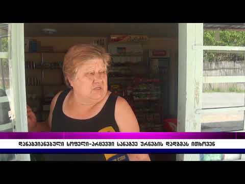 დანაგვიანებული სოფელი–არცევში სანაგვე ურნების დადგმას ითხოვენ